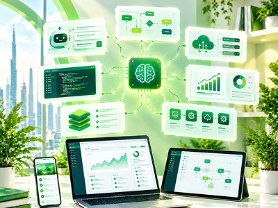 AI and technology illustration